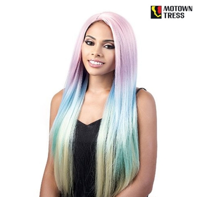 Motown Tress Lets Lace Swiss Lace Wig - L. SORBET